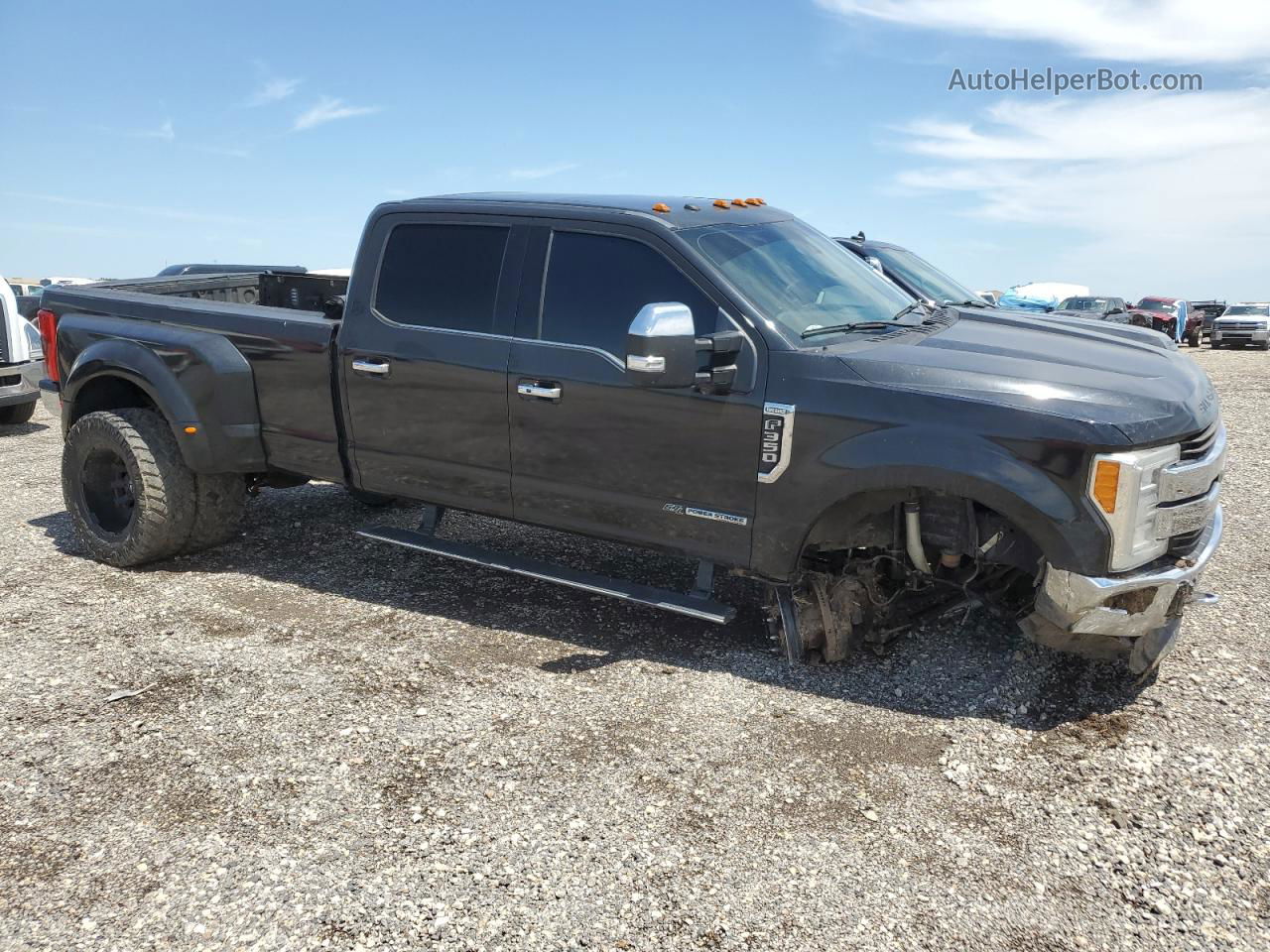 2017 Ford F350 Super Duty Black vin: 1FT8W3DT5HED99252