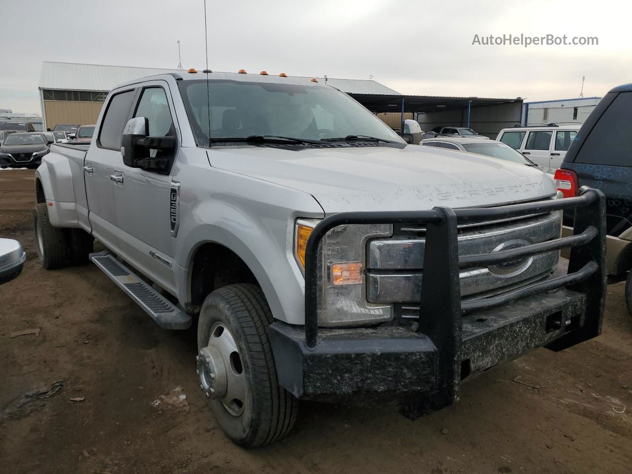 2017 Ford F350 Super Duty Silver vin: 1FT8W3DT5HEE71289