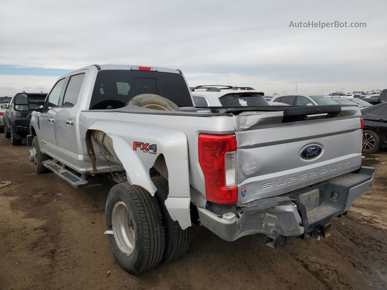 2017 Ford F350 Super Duty Silver vin: 1FT8W3DT5HEE71289