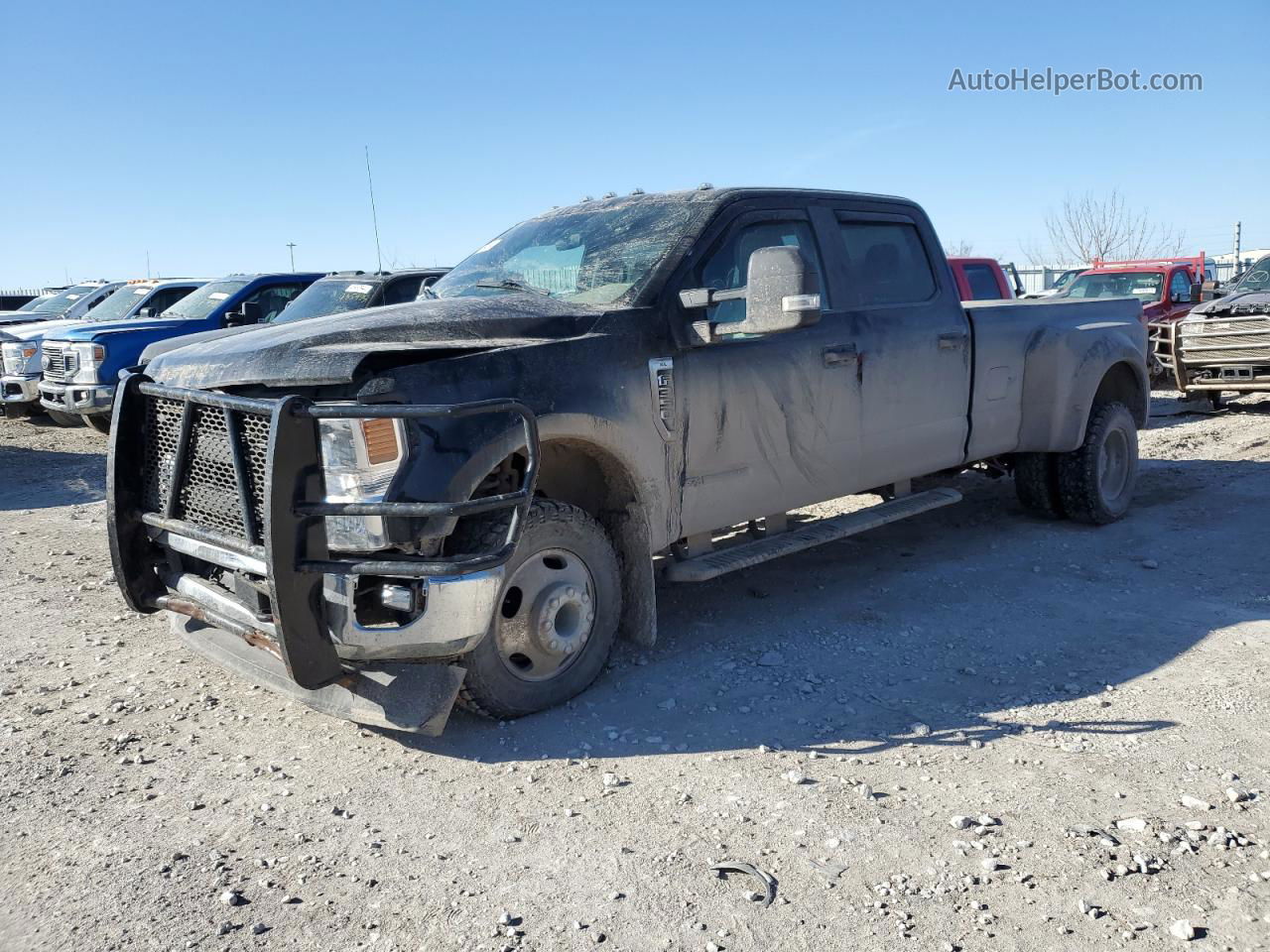 2020 Ford F350 Super Duty Черный vin: 1FT8W3DT5LEC63065