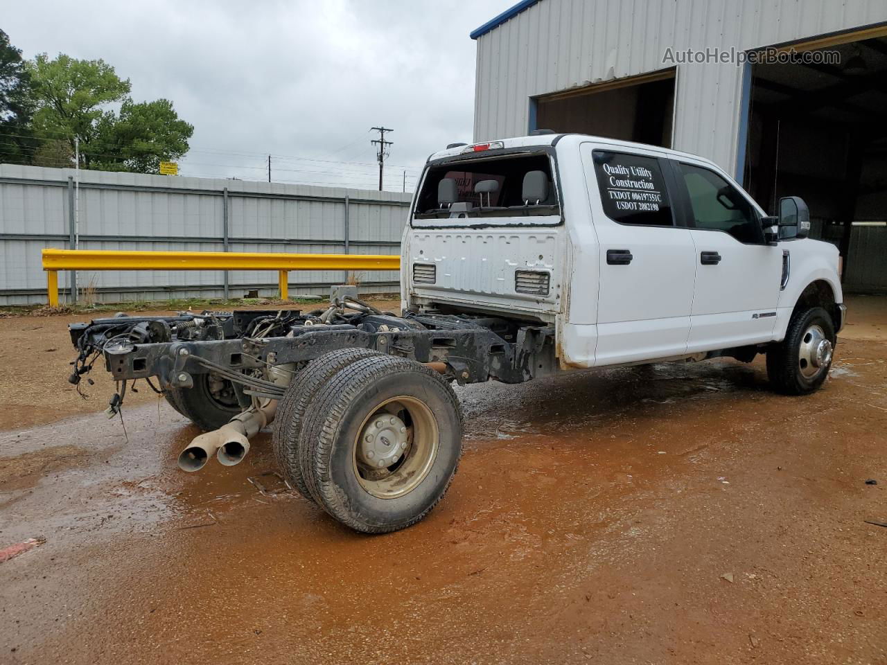 2020 Ford F350 Super Duty White vin: 1FT8W3DT5LED48293