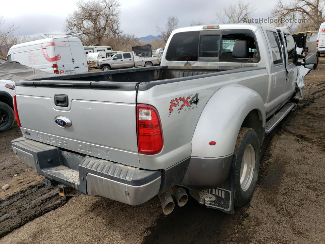 2014 Ford F350 Super Duty Silver vin: 1FT8W3DT6EEA32890