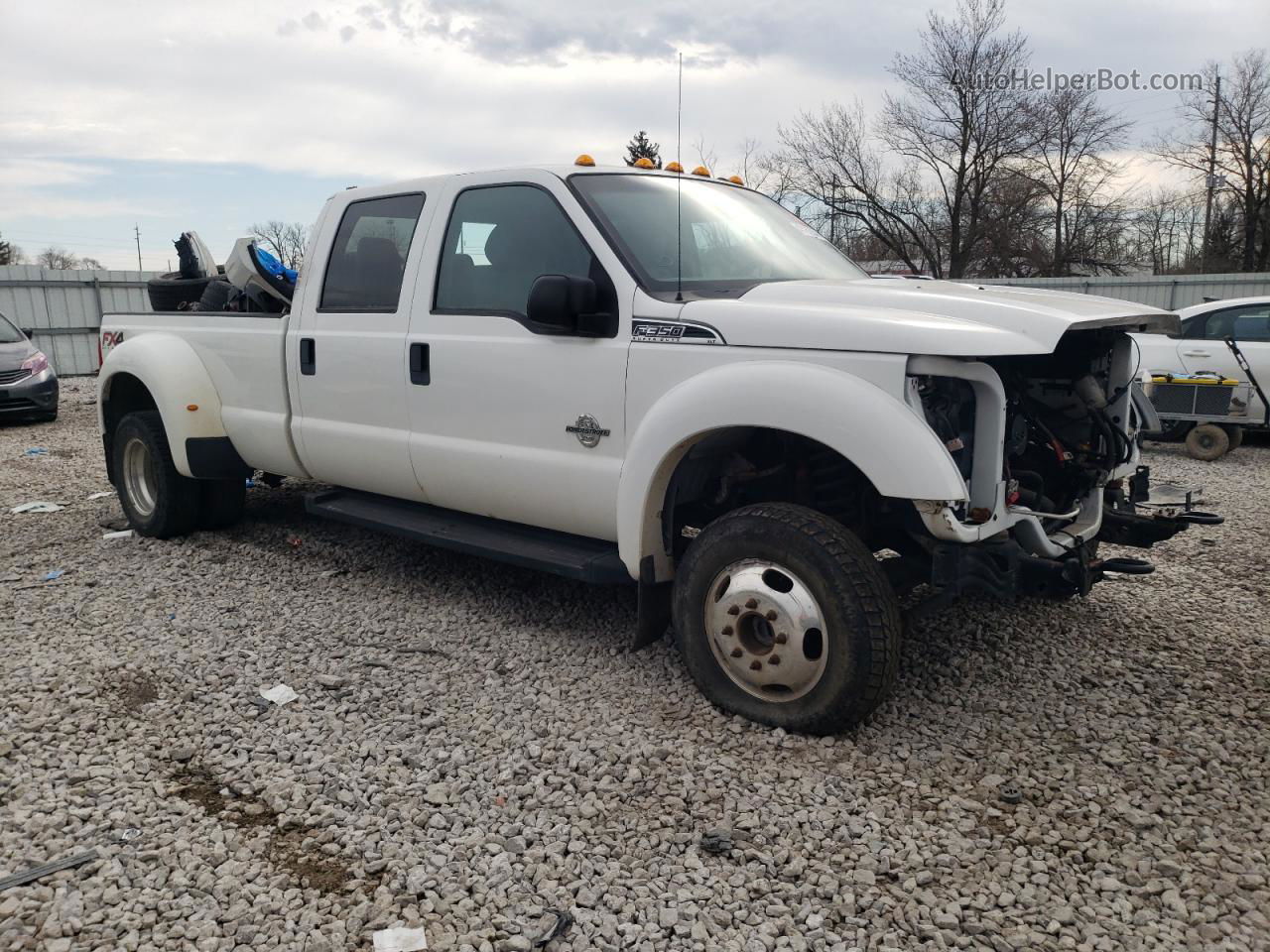 2016 Ford F350 Super Duty White vin: 1FT8W3DT6GEC20523