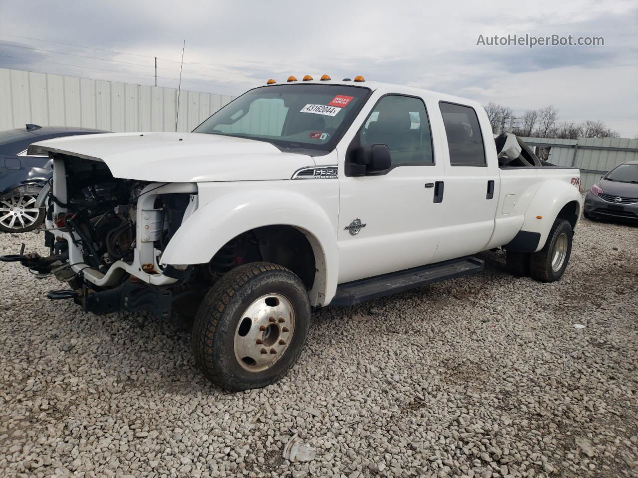 2016 Ford F350 Super Duty White vin: 1FT8W3DT6GEC20523