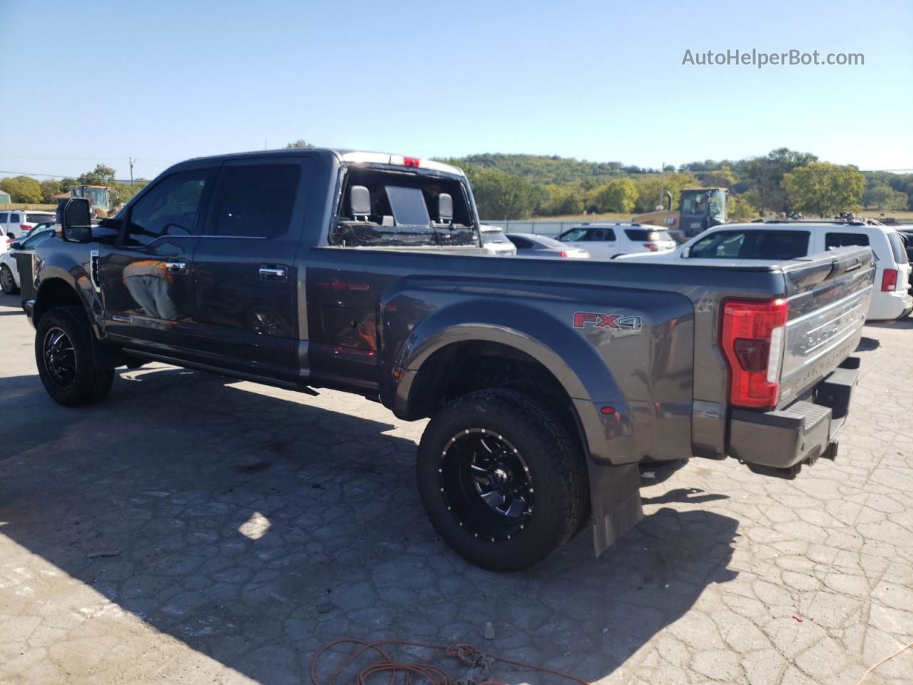 2017 Ford F350 Super Duty Gray vin: 1FT8W3DT6HEC60019