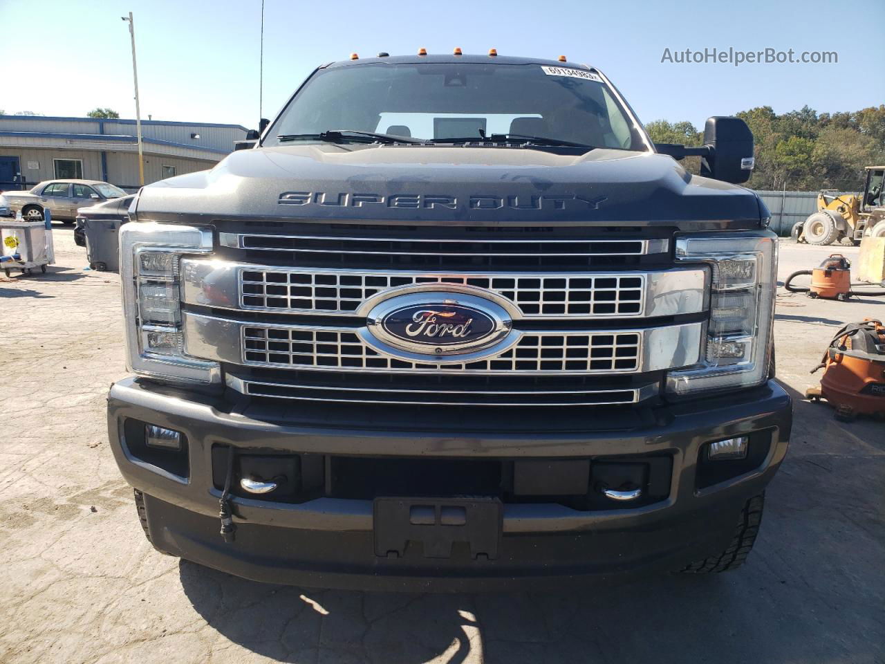 2017 Ford F350 Super Duty Серый vin: 1FT8W3DT6HEC60019