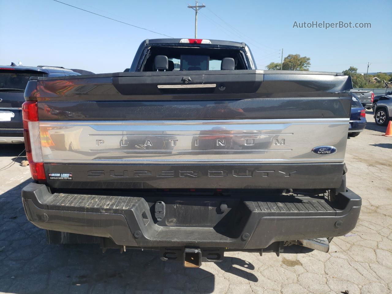 2017 Ford F350 Super Duty Gray vin: 1FT8W3DT6HEC60019