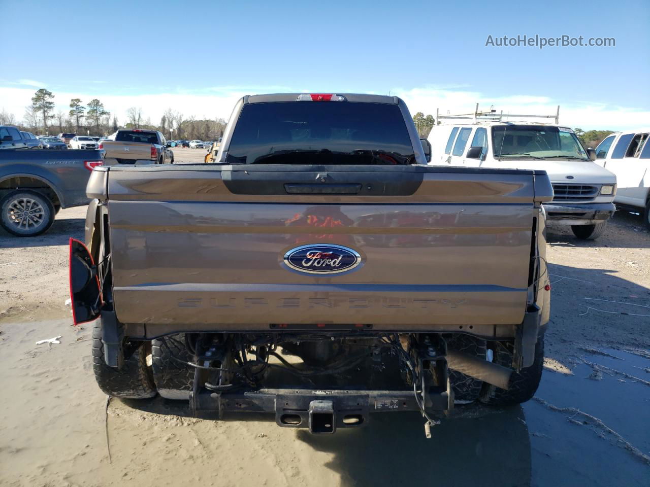 2019 Ford F350 Super Duty Brown vin: 1FT8W3DT6KED25765