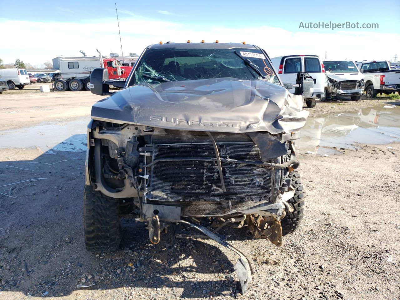 2019 Ford F350 Super Duty Brown vin: 1FT8W3DT6KED25765