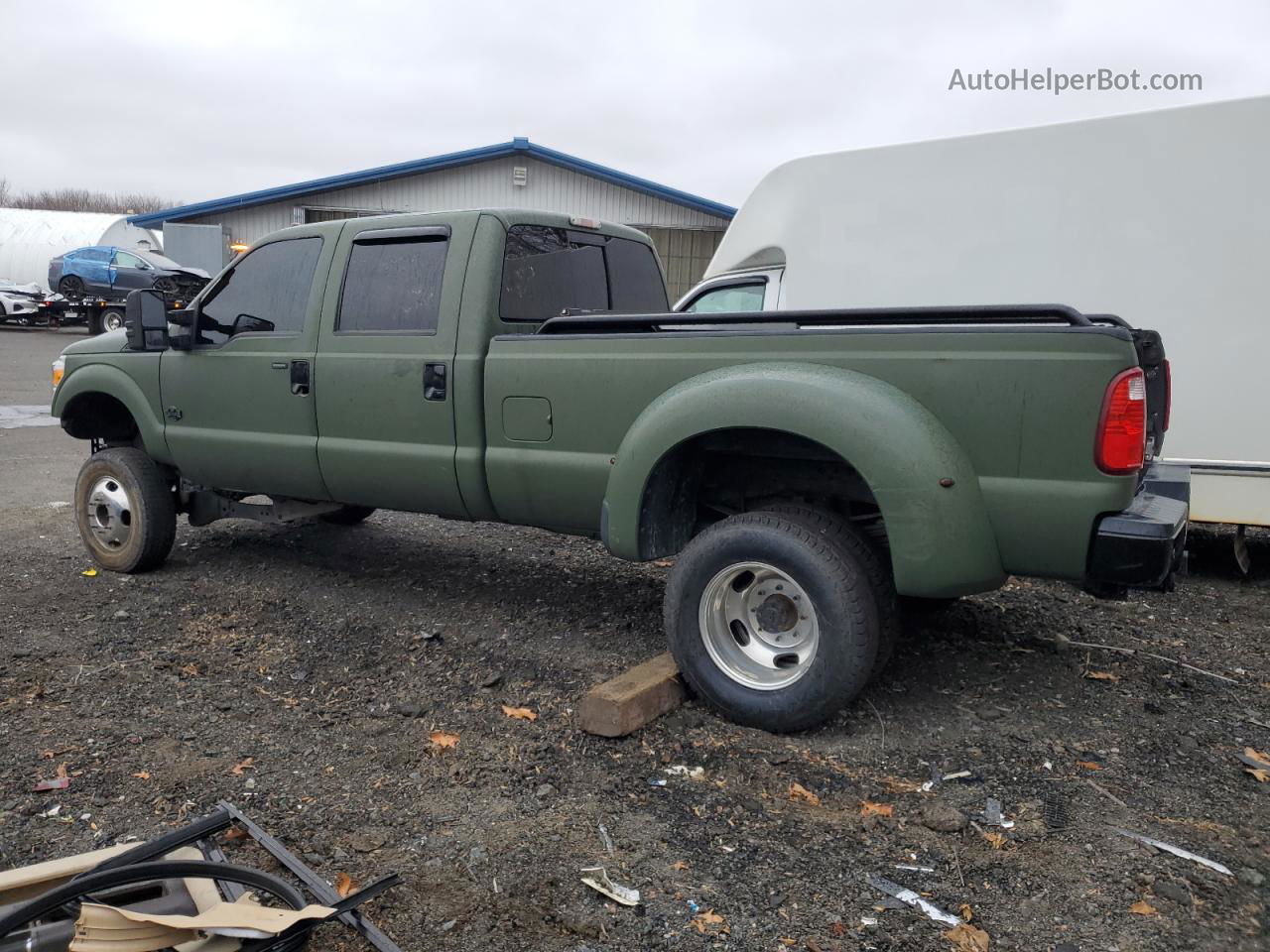 2016 Ford F350 Super Duty Green vin: 1FT8W3DT7GED06102