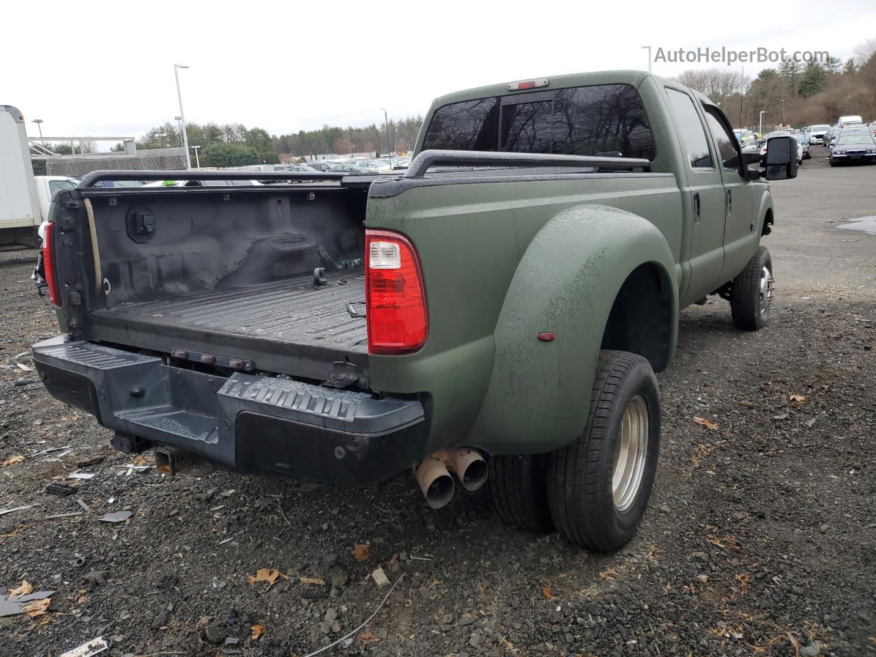 2016 Ford F350 Super Duty Green vin: 1FT8W3DT7GED06102