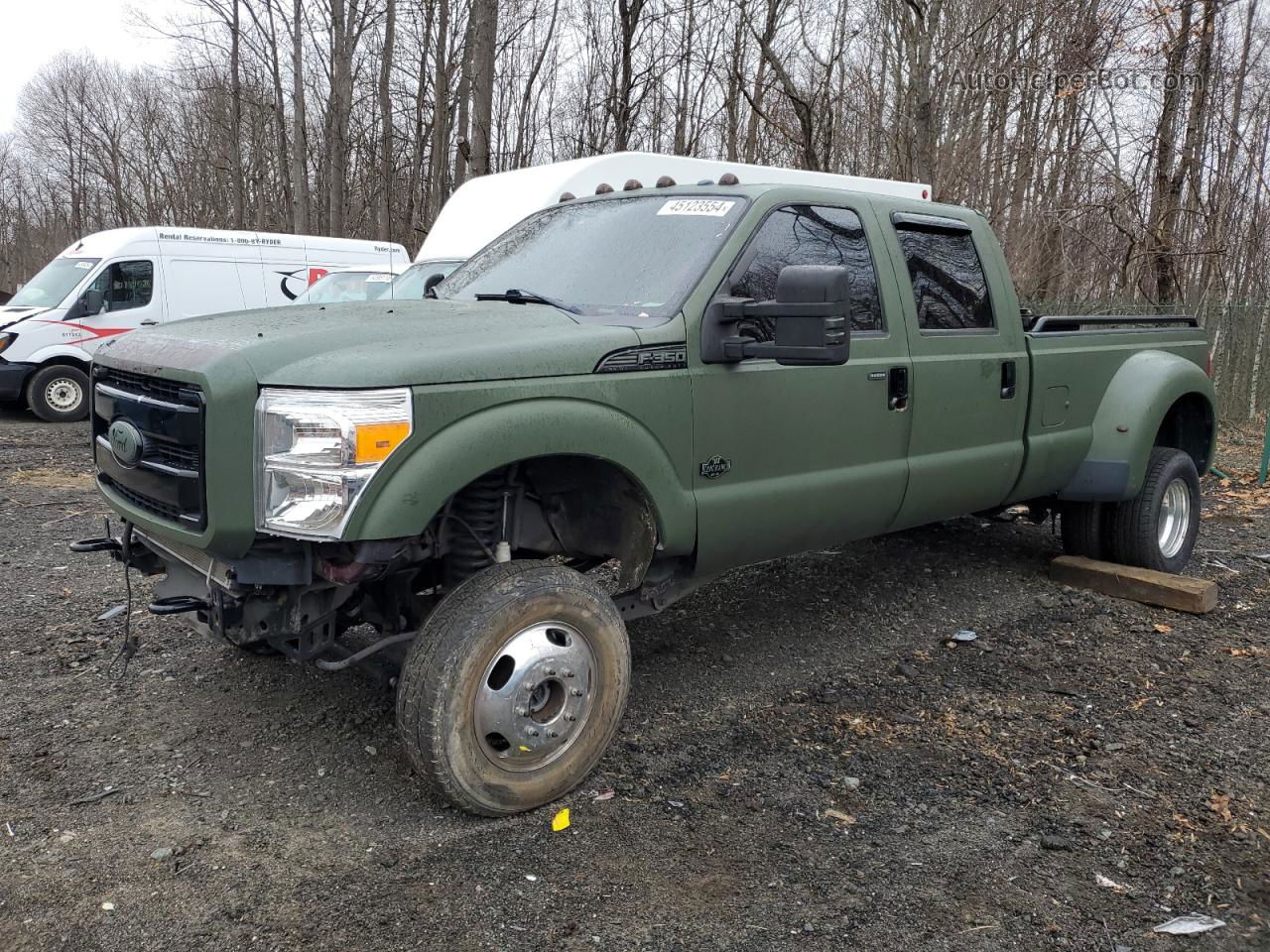 2016 Ford F350 Super Duty Green vin: 1FT8W3DT7GED06102