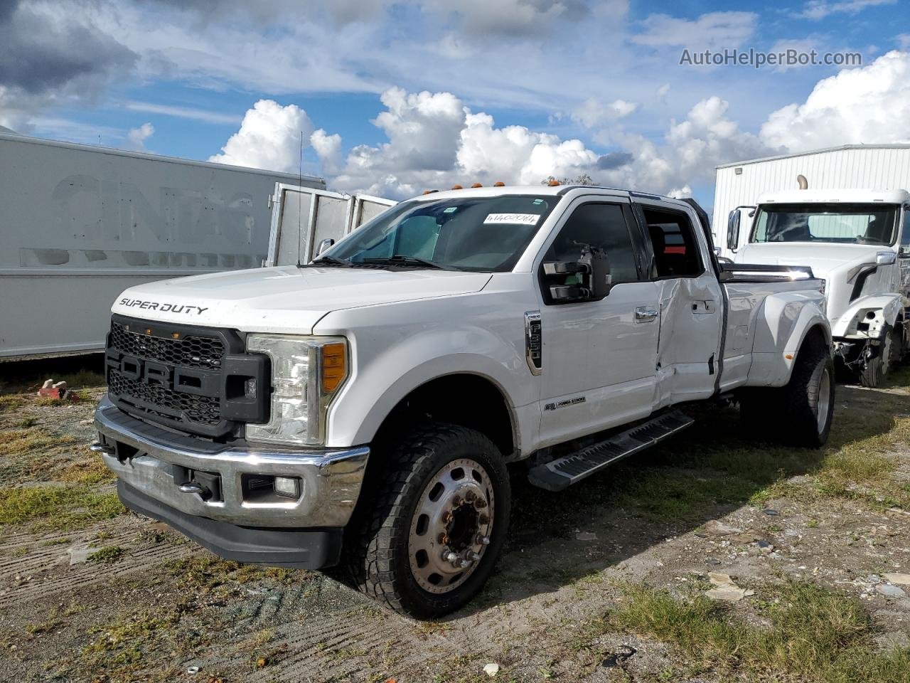 2017 Ford F350 Super Duty Белый vin: 1FT8W3DT7HEB33196