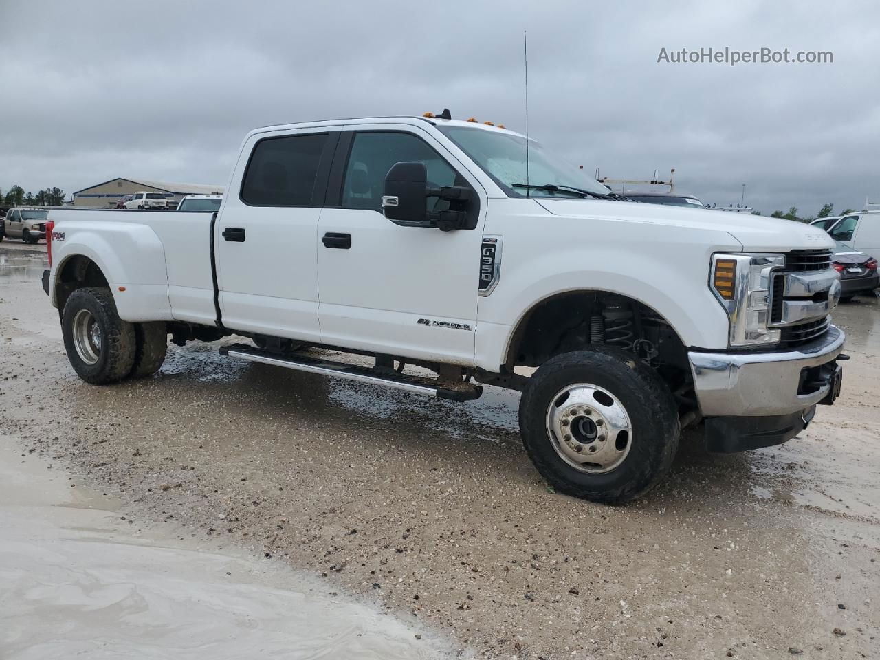 2019 Ford F350 Super Duty Белый vin: 1FT8W3DT7KED63263