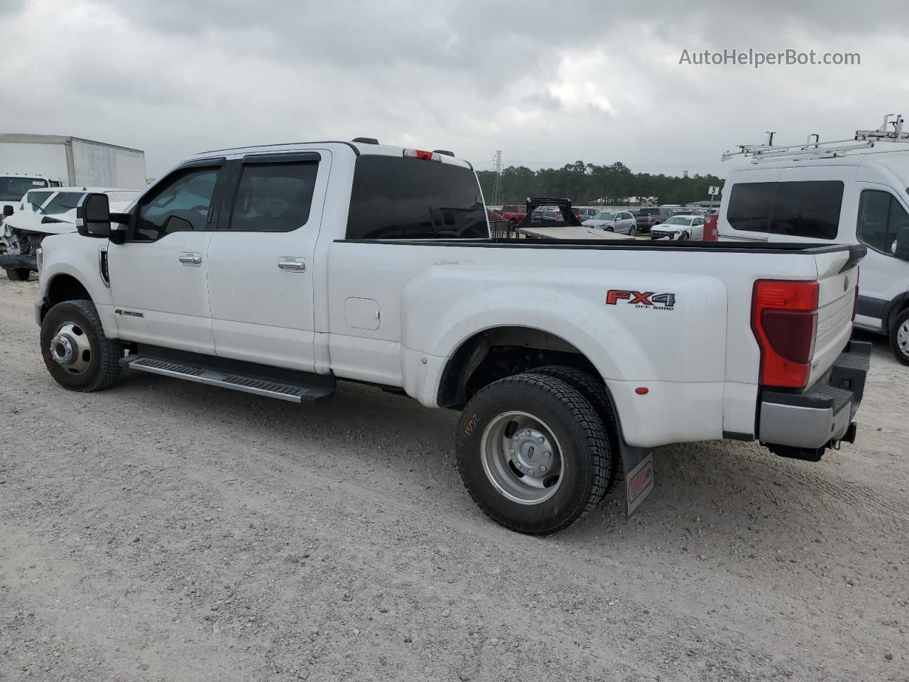 2020 Ford F350 Super Duty White vin: 1FT8W3DT7LEC87433