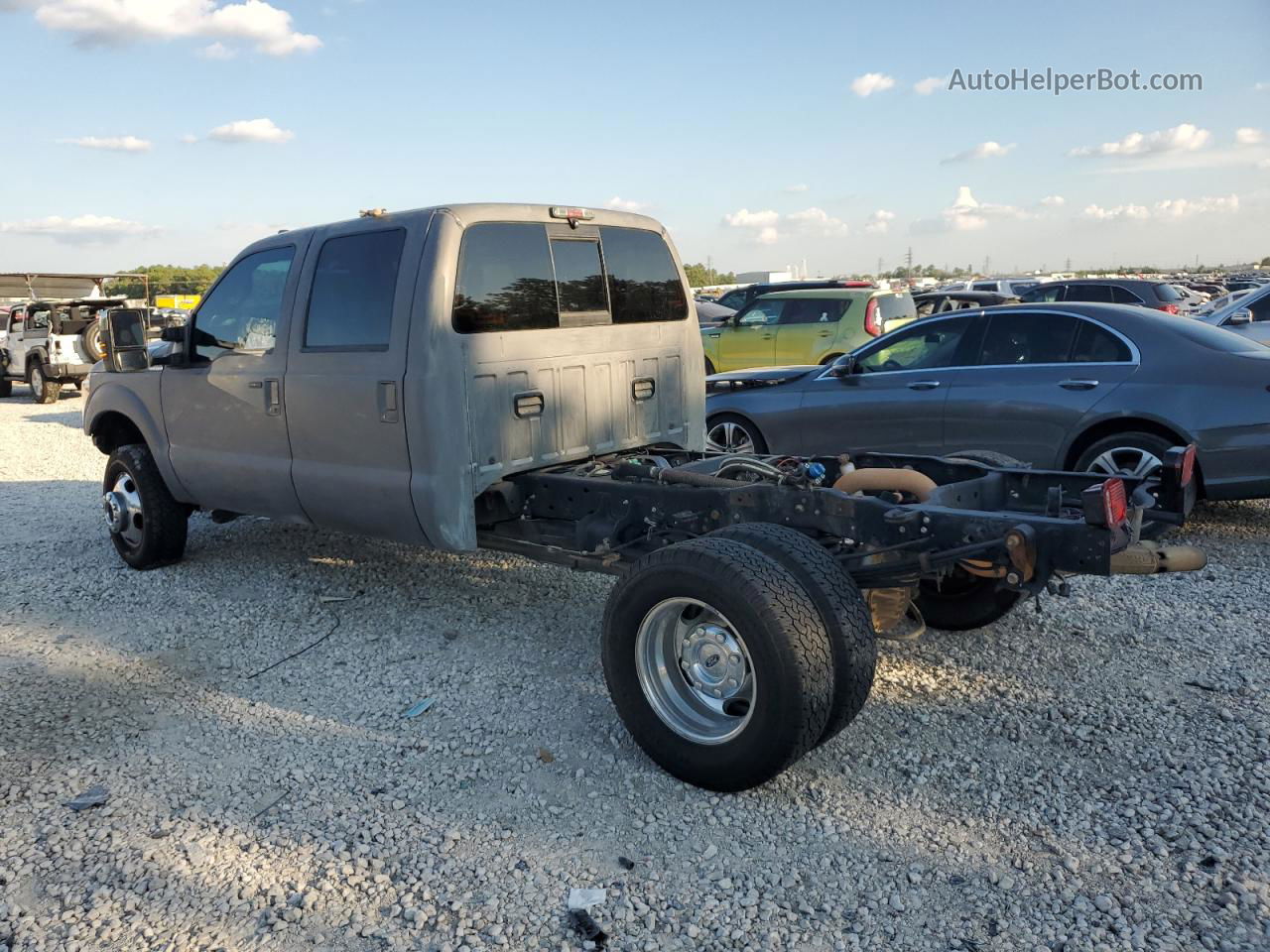 2014 Ford F350 Super Duty Gray vin: 1FT8W3DT8EEA20823