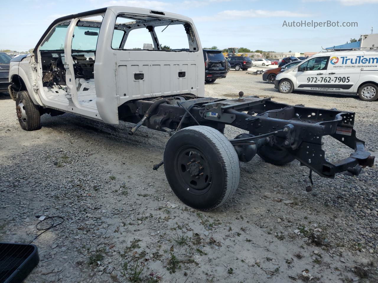 2016 Ford F350 Super Duty White vin: 1FT8W3DT8GEB60275