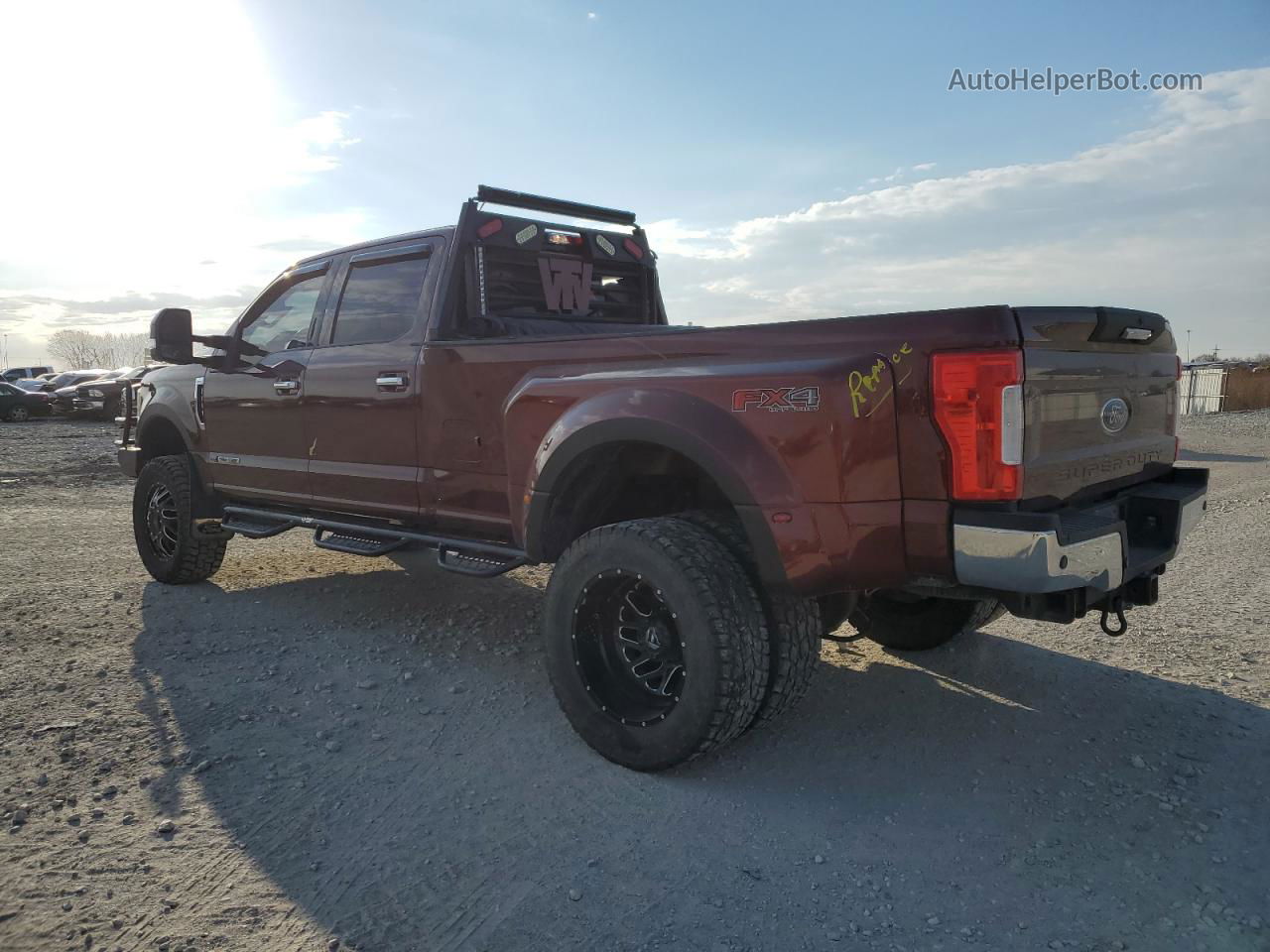 2017 Ford F350 Super Duty Maroon vin: 1FT8W3DT8HEC20587