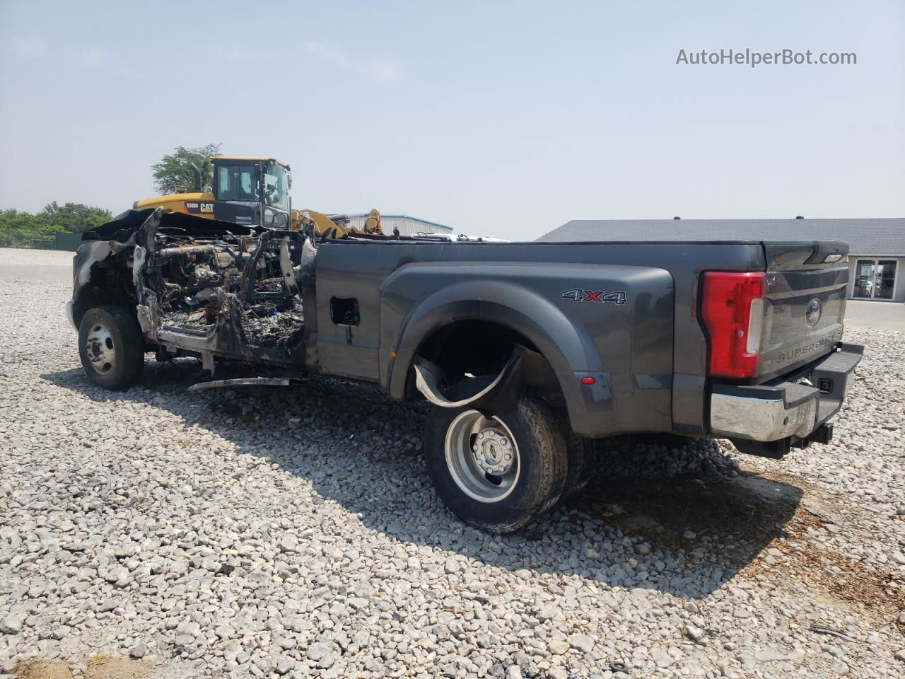 2017 Ford F350 Super Duty Gray vin: 1FT8W3DT8HED83658