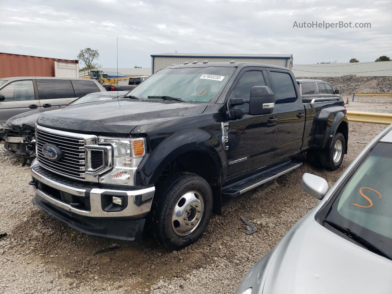 2020 Ford F350 Super Duty Черный vin: 1FT8W3DT8LEE42166