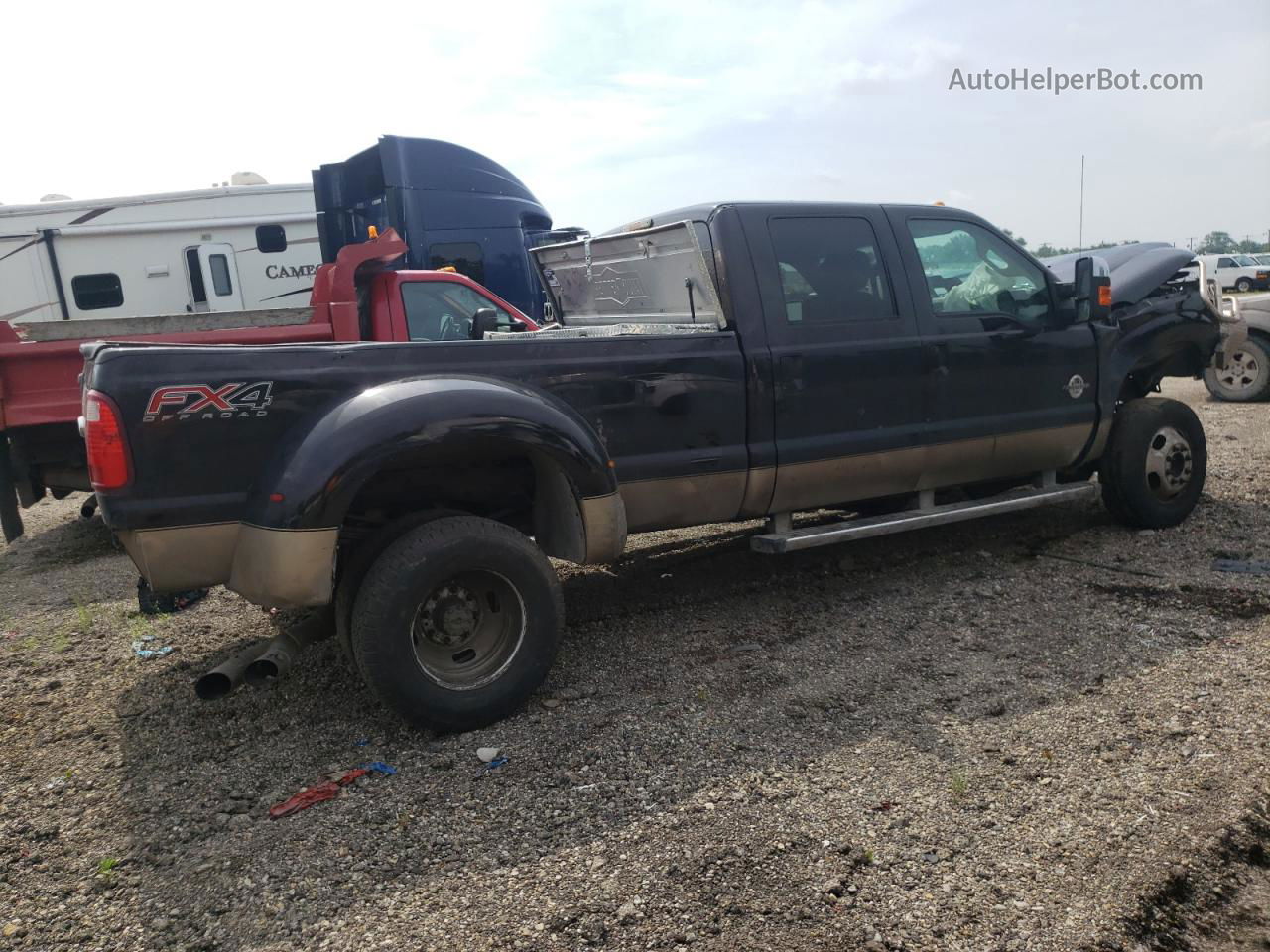 2014 Ford F350 Super Duty Black vin: 1FT8W3DT9EEA14478