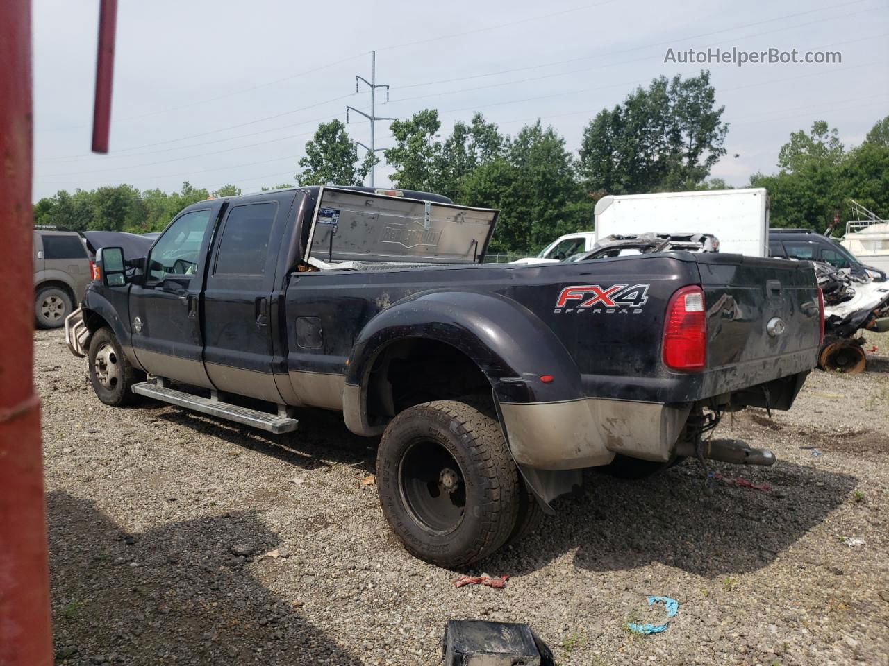 2014 Ford F350 Super Duty Black vin: 1FT8W3DT9EEA14478