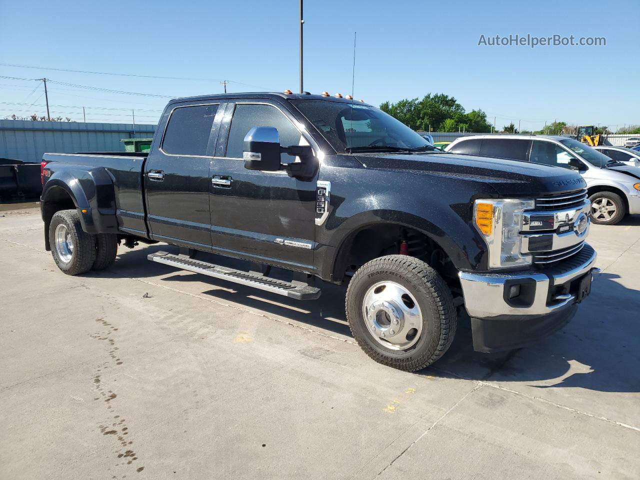 2017 Ford F350 Super Duty Black vin: 1FT8W3DT9HED91784