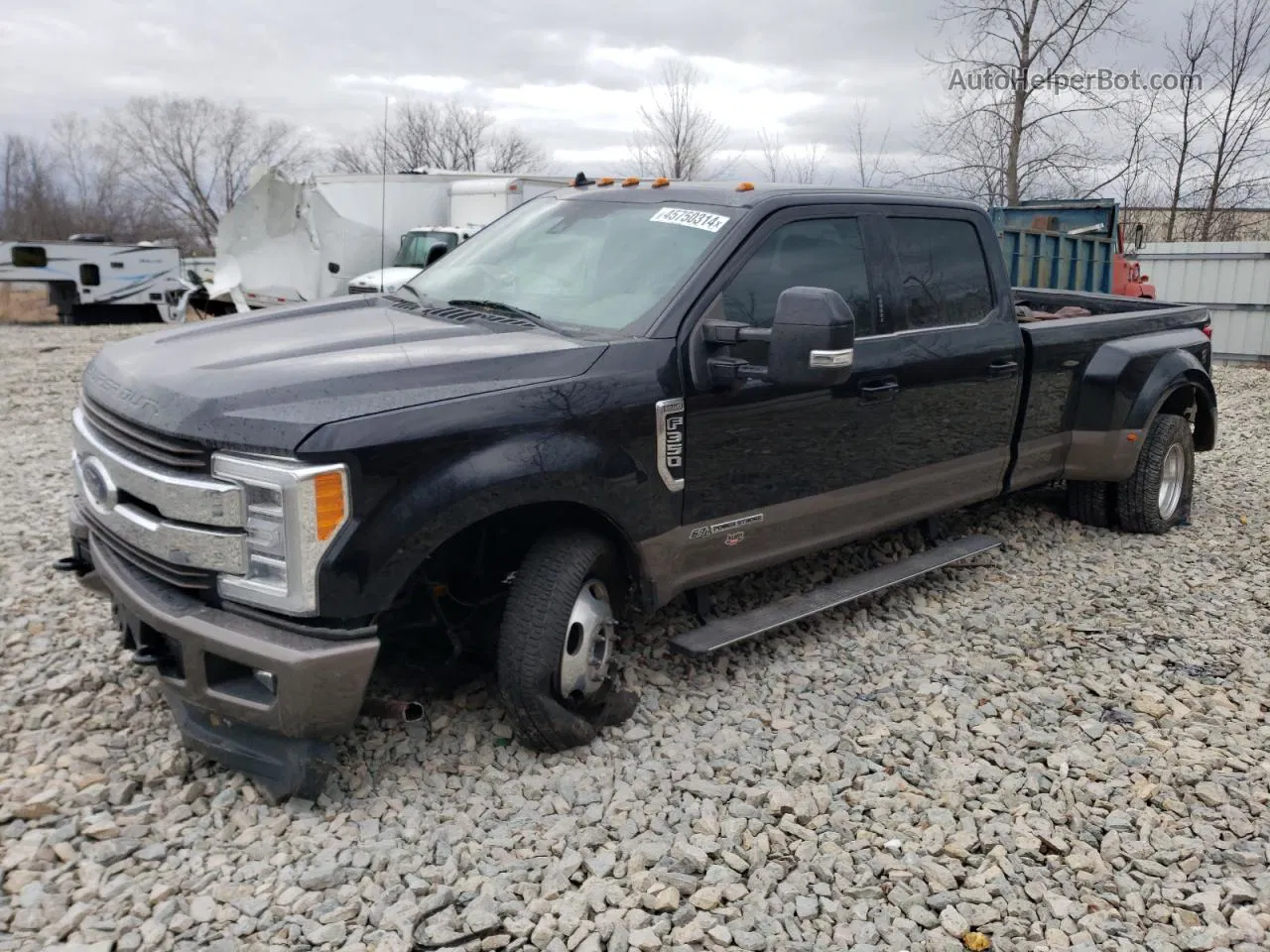 2019 Ford F350 Super Duty Black vin: 1FT8W3DT9KEC01067