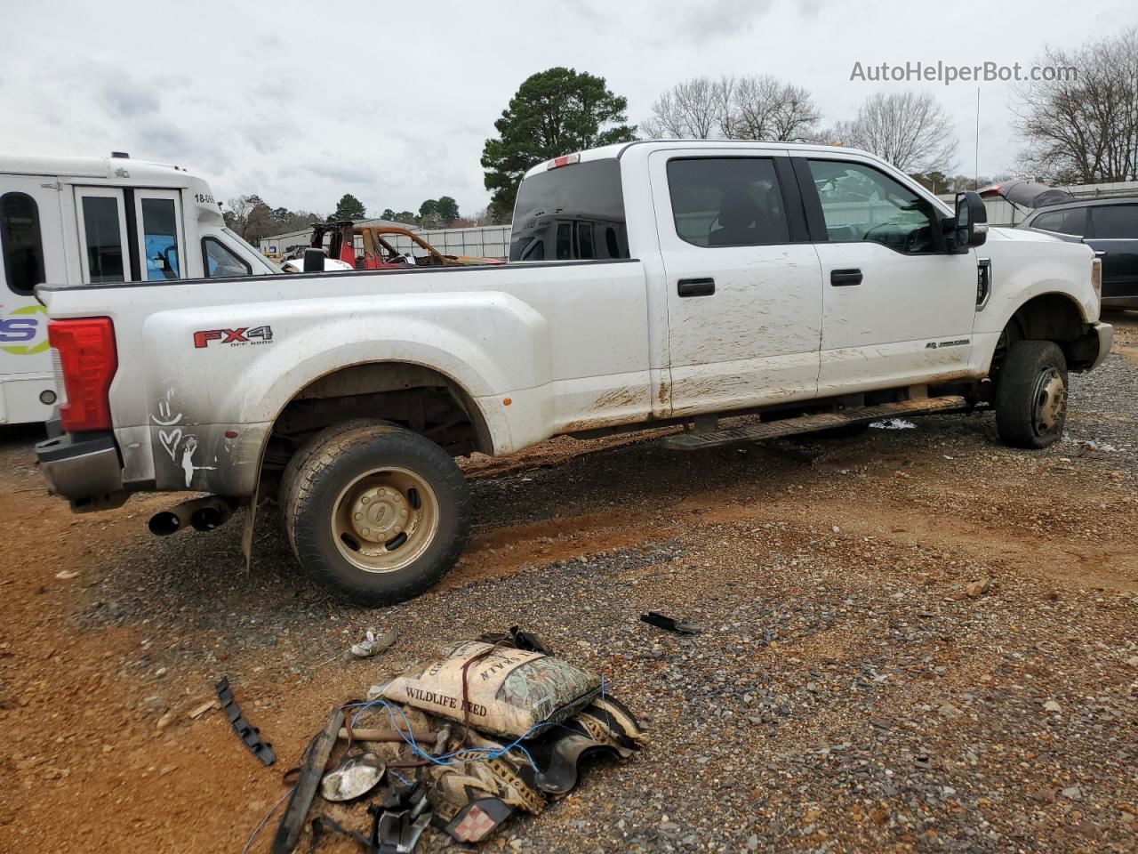 2019 Ford F350 Super Duty Белый vin: 1FT8W3DT9KEG06930