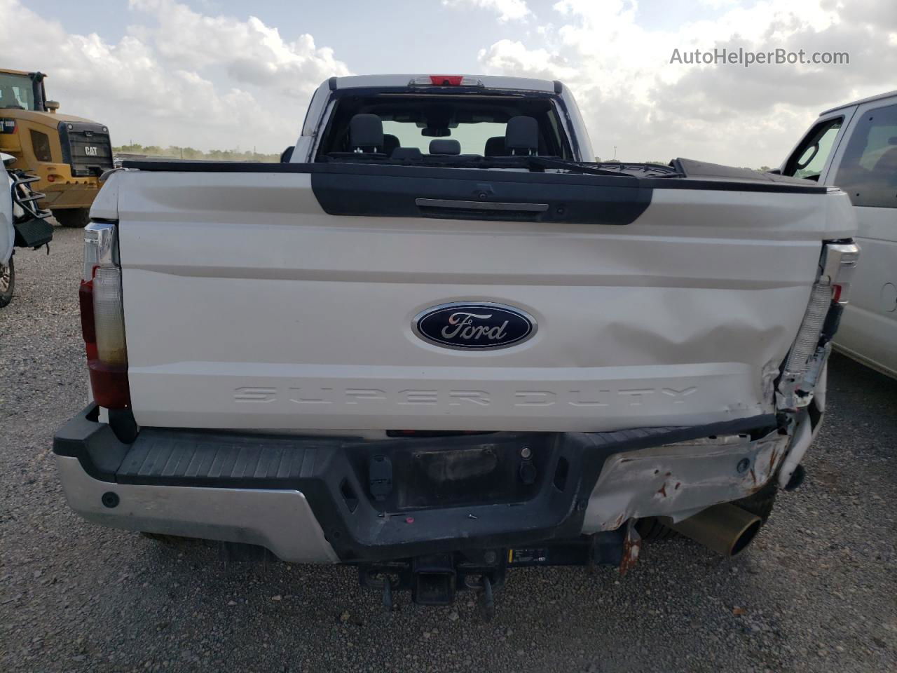 2019 Ford F350 Super Duty White vin: 1FT8W3DTXKEF65711