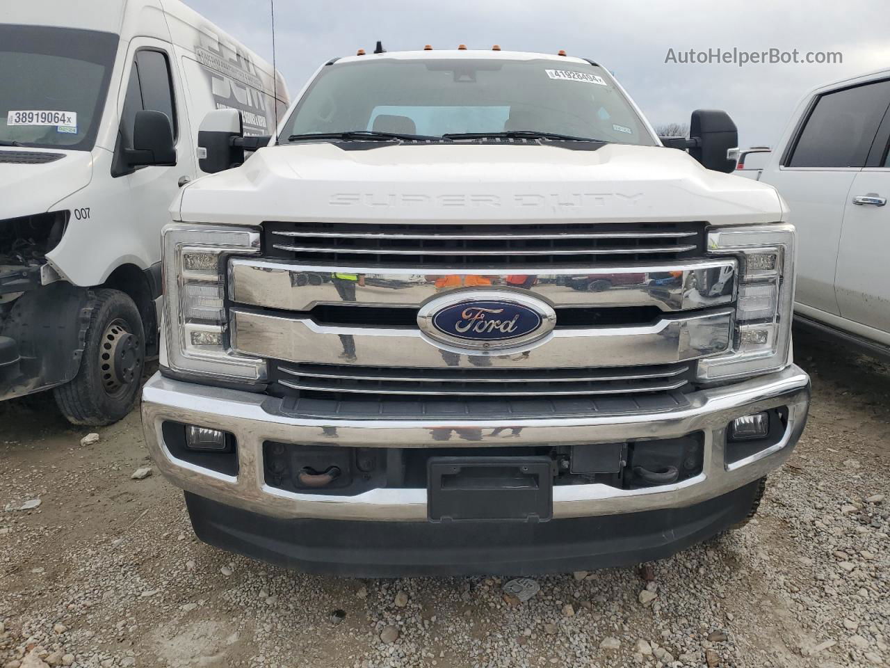 2019 Ford F350 Super Duty Белый vin: 1FT8W3DTXKEF65711