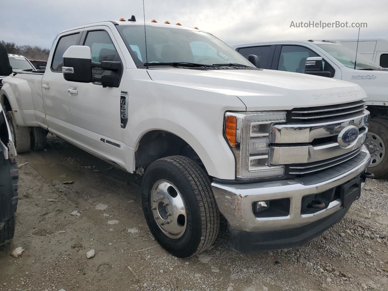 2019 Ford F350 Super Duty Белый vin: 1FT8W3DTXKEF65711