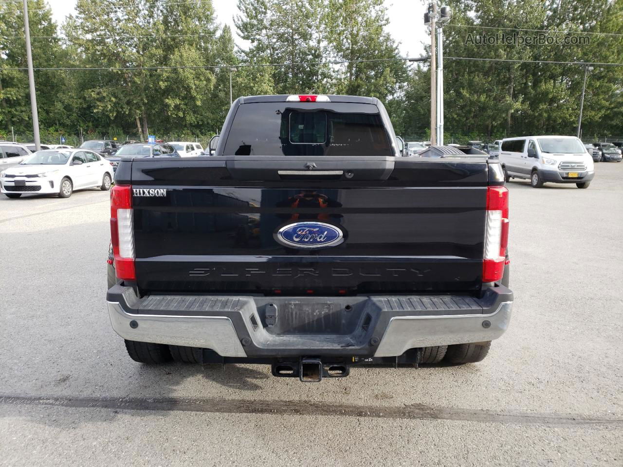 2019 Ford F350 Super Duty Black vin: 1FT8W3DTXKEG32453