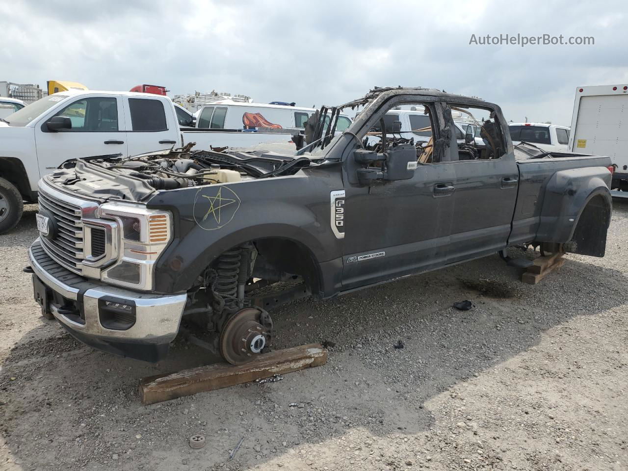 2020 Ford F350 Super Duty Черный vin: 1FT8W3DTXLED84271