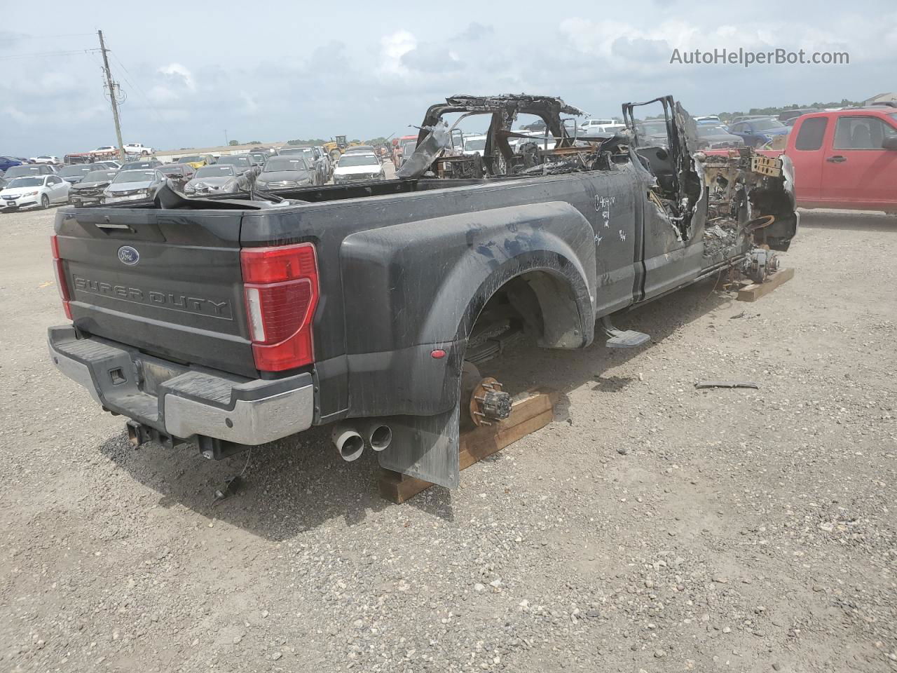 2020 Ford F350 Super Duty Черный vin: 1FT8W3DTXLED84271