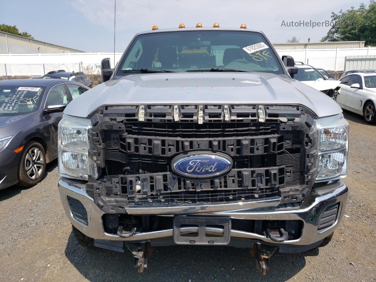 2016 Ford F350 Super Duty Silver vin: 1FT8X3B60GEA87171