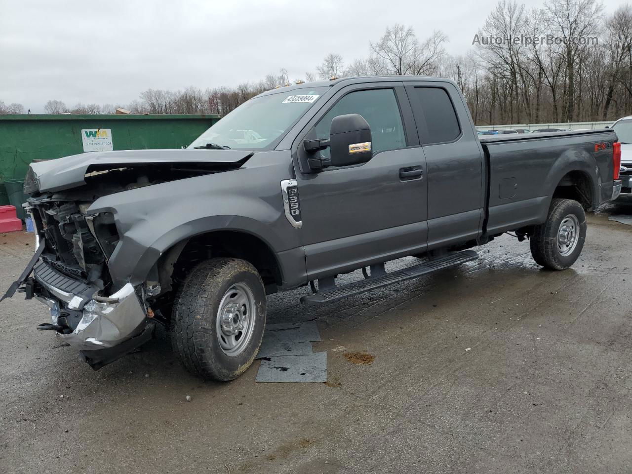 2020 Ford F350 Super Duty Charcoal vin: 1FT8X3B60LEE42740