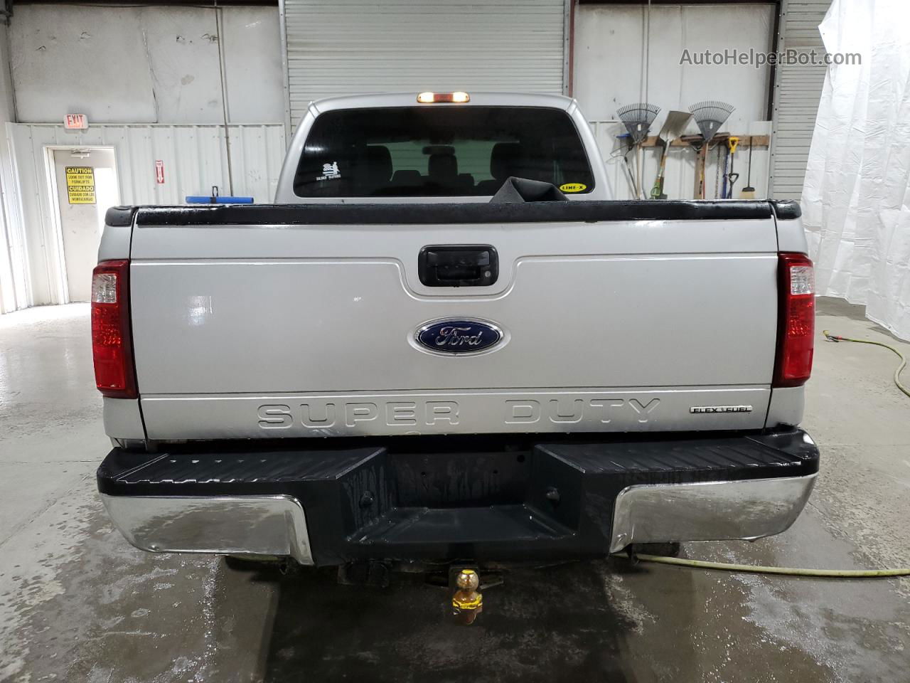 2014 Ford F350 Super Duty Silver vin: 1FT8X3B62EEA06717