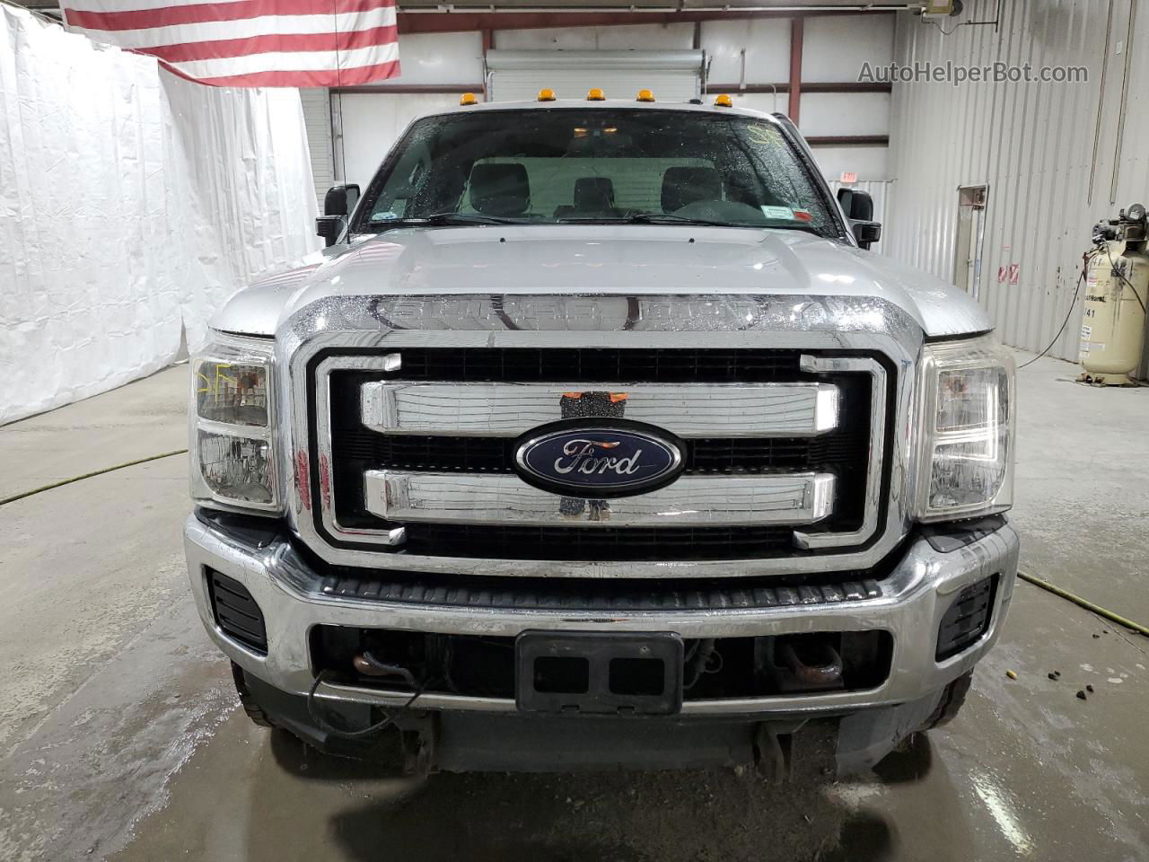 2014 Ford F350 Super Duty Silver vin: 1FT8X3B62EEA06717