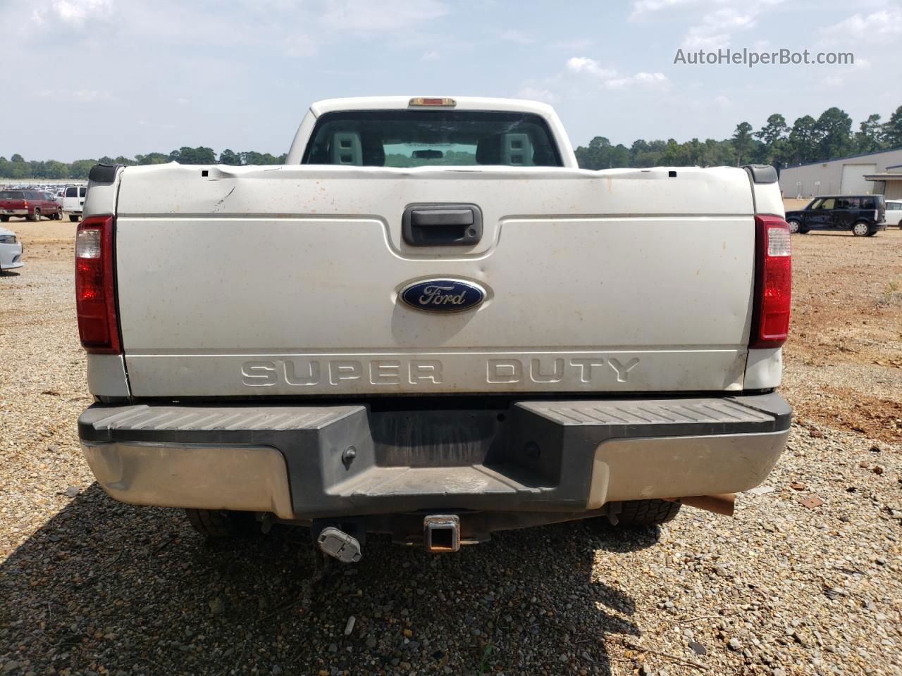 2014 Ford F350 Super Duty White vin: 1FT8X3BT0EEB16770