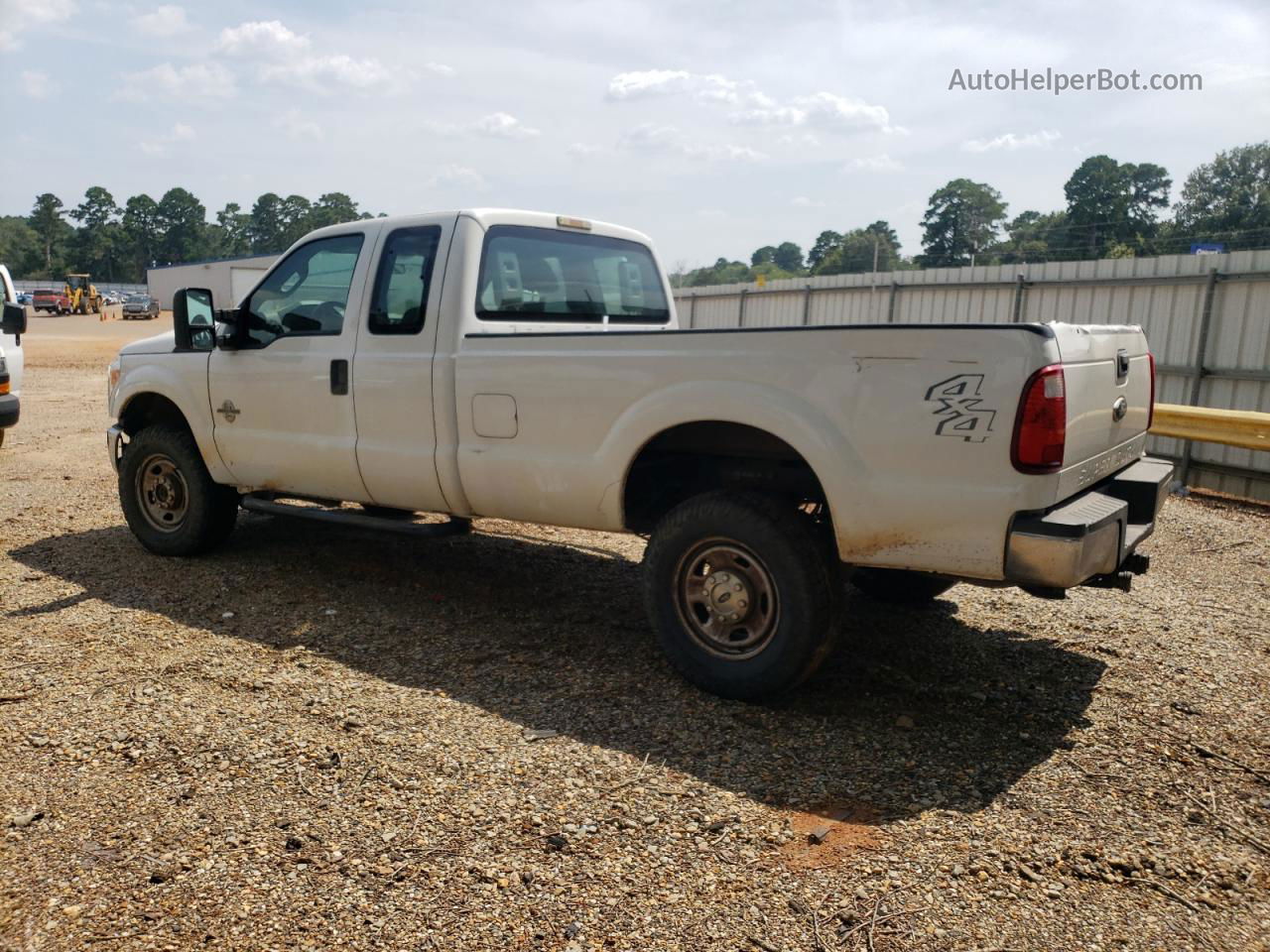 2014 Ford F350 Super Duty Белый vin: 1FT8X3BT0EEB16770