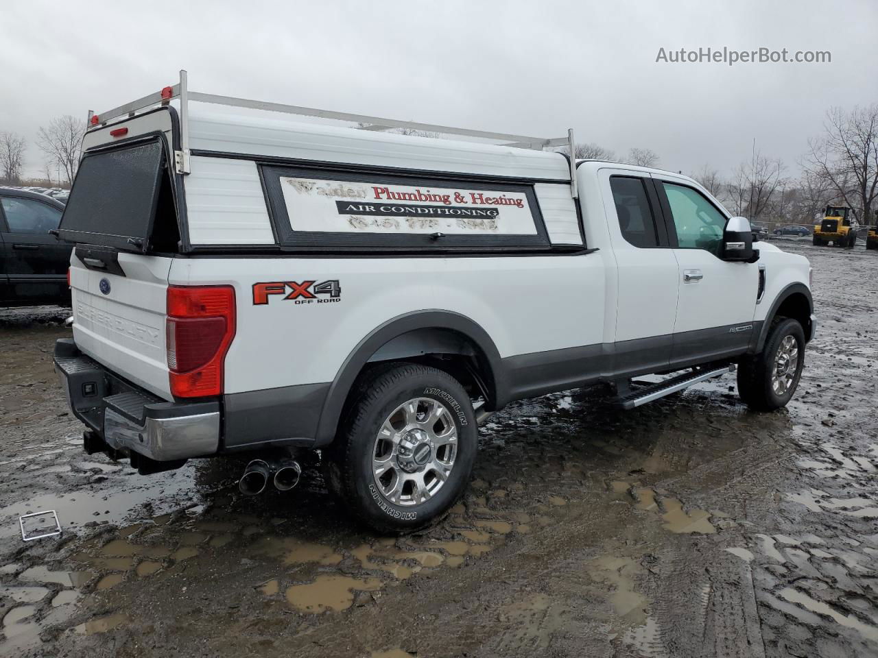 2020 Ford F350 Super Duty White vin: 1FT8X3BT4LED29055