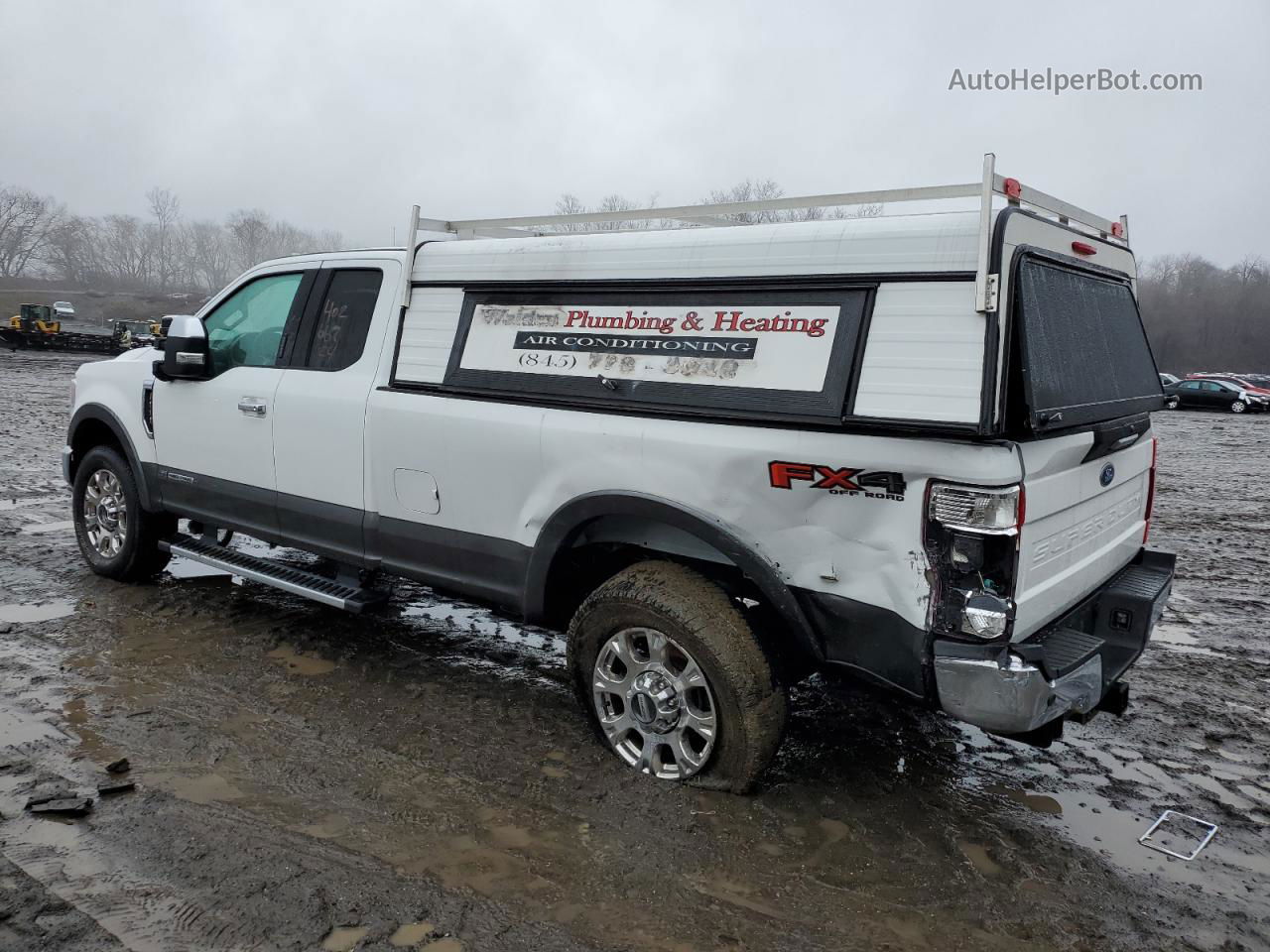 2020 Ford F350 Super Duty White vin: 1FT8X3BT4LED29055