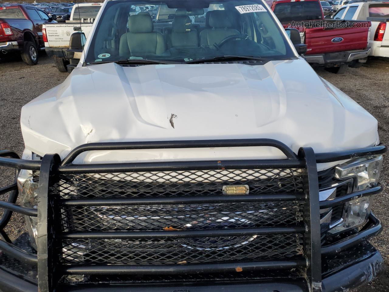 2017 Ford F350 Super Duty White vin: 1FT8X3BT6HEB46151