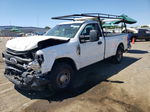 2020 Ford F250 Super Duty White vin: 1FTBF2A61LEE96133