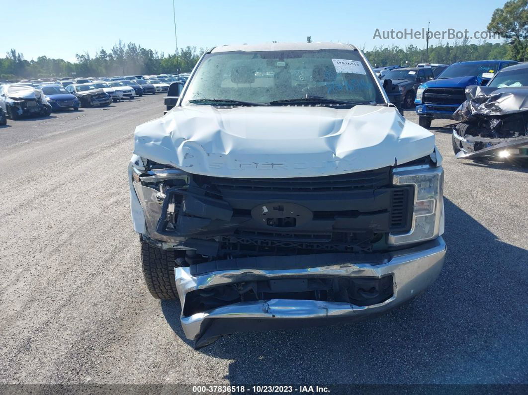 2018 Ford F-250 Xl White vin: 1FTBF2A65JEB12190