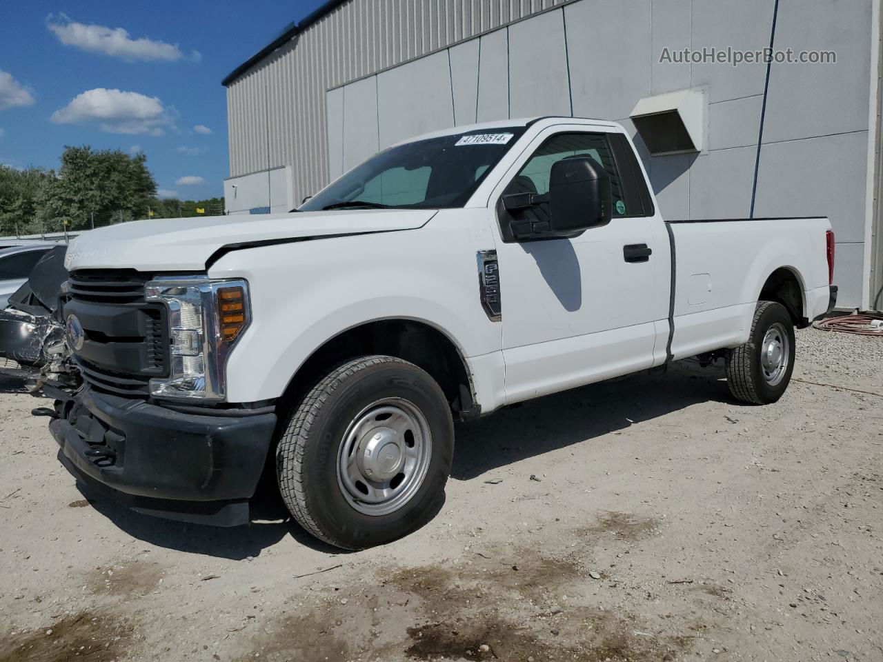 2018 Ford F250 Super Duty Белый vin: 1FTBF2A65JEC11933