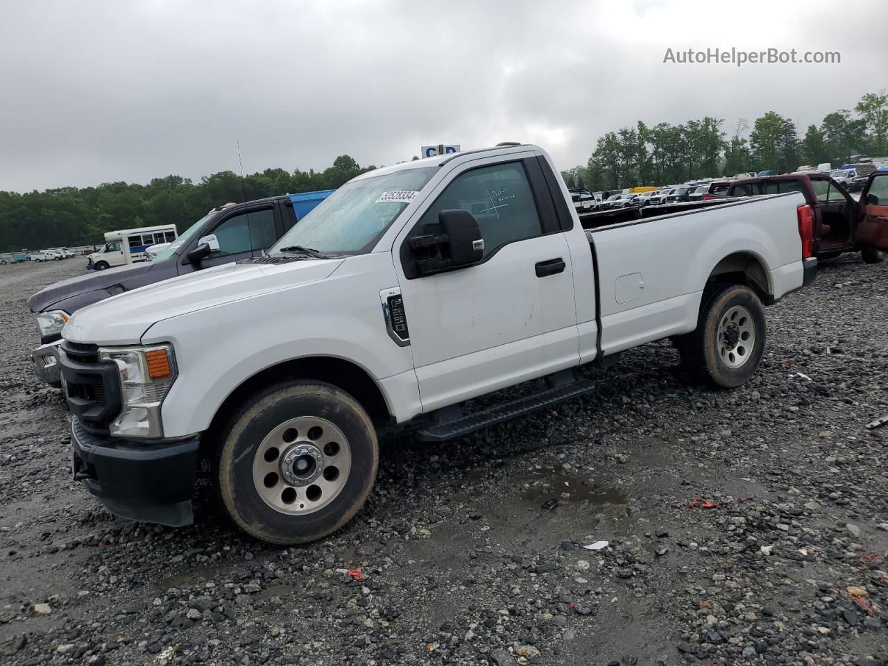 2020 Ford F250 Super Duty Белый vin: 1FTBF2A65LEE27705