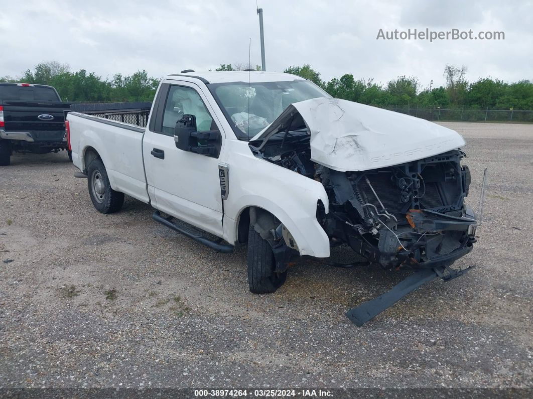 2020 Ford F-250 Xl White vin: 1FTBF2A67LED77955