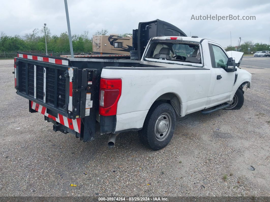 2020 Ford F-250 Xl White vin: 1FTBF2A67LED77955